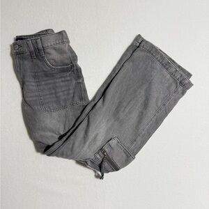 Aeropostale Women's Straight Leg Gray cargo’s